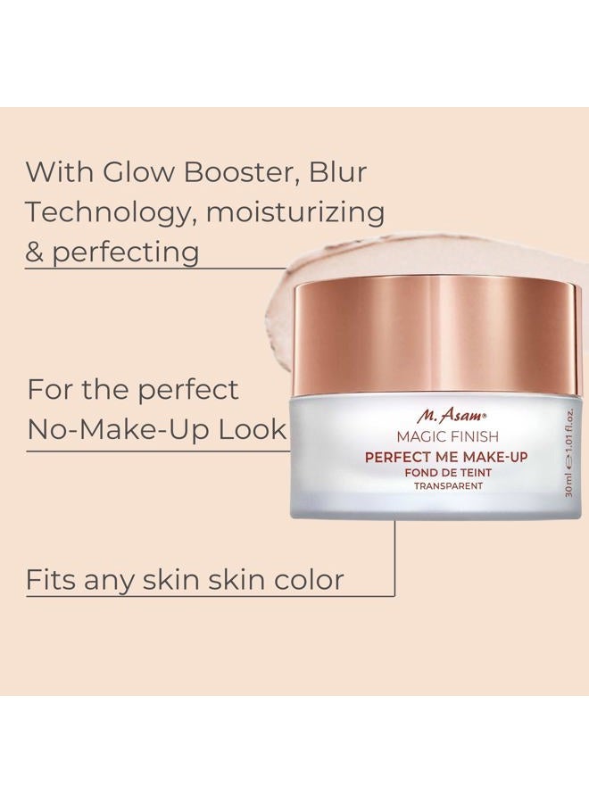 M.Asam Magic Finish Perfect Me Transparent Foundation (30 ml), Perfect Make-up Free Look for Flawless Complexion, Can Be Combined as a Primer with Care - Image 2